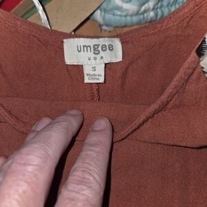 Umgee Terracotta Blouse
